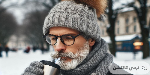 کلاه بافتنی مردانه